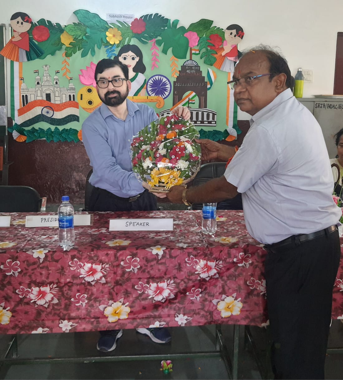 Session on Overall Development through Sahajyoga at Shri Raghunathji Academy program