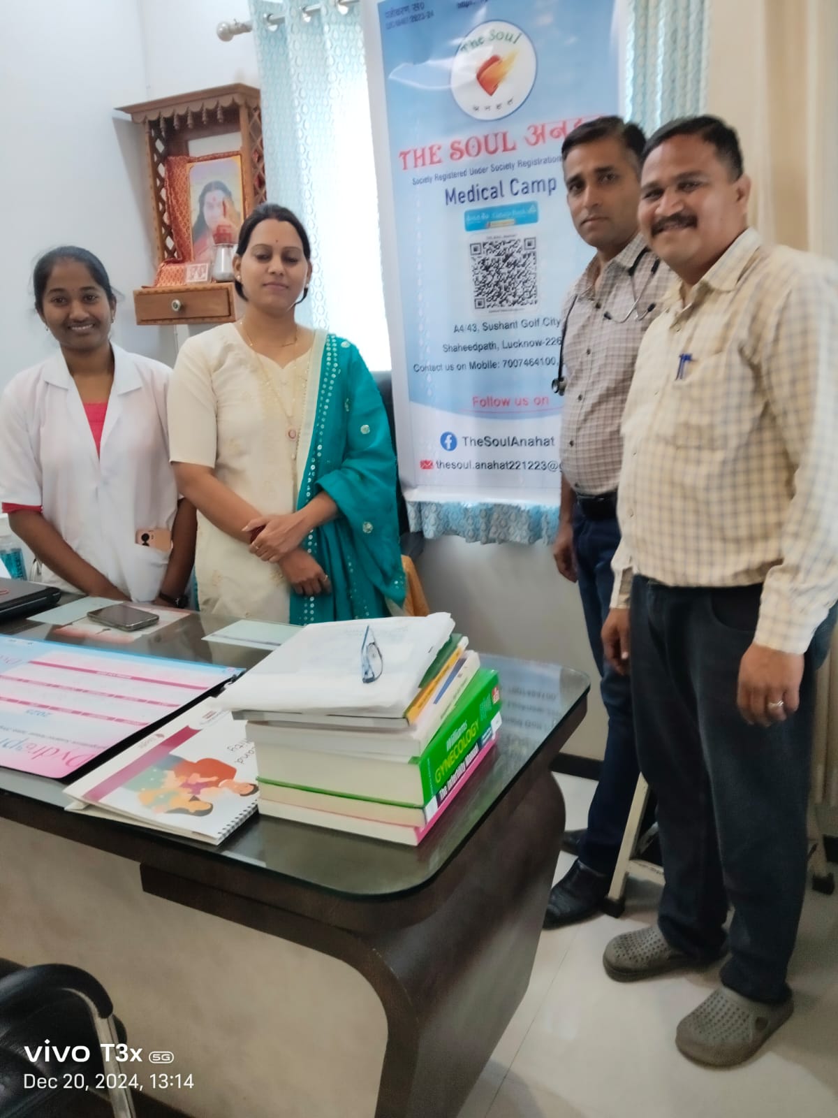 Medical camp at Malegaon, Nasik