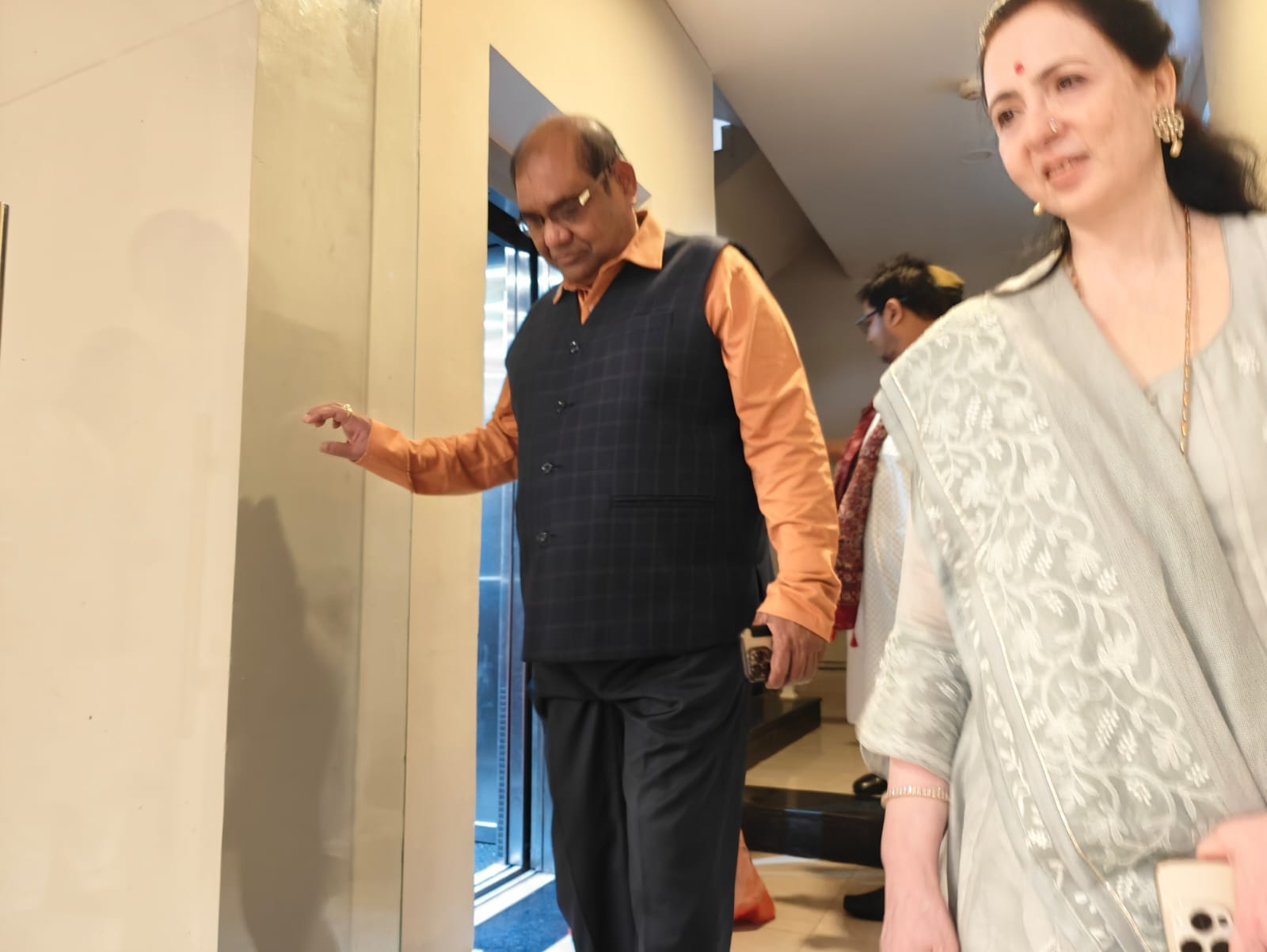 In Gracious presence of MP